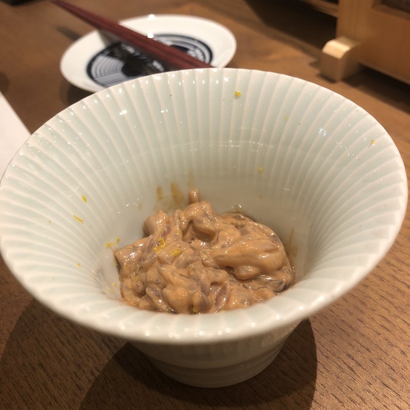 塩辛(下高井戸旭鮨総本店 京王百貨店中地階売店 )