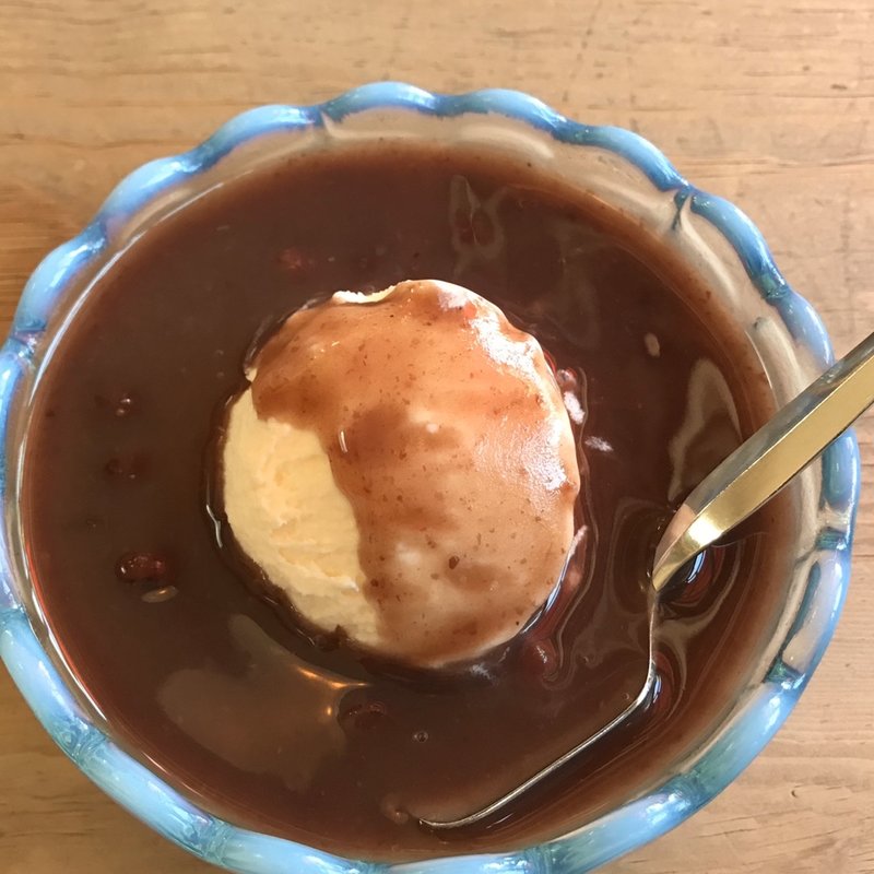 クリームぜんざい(からさわ )