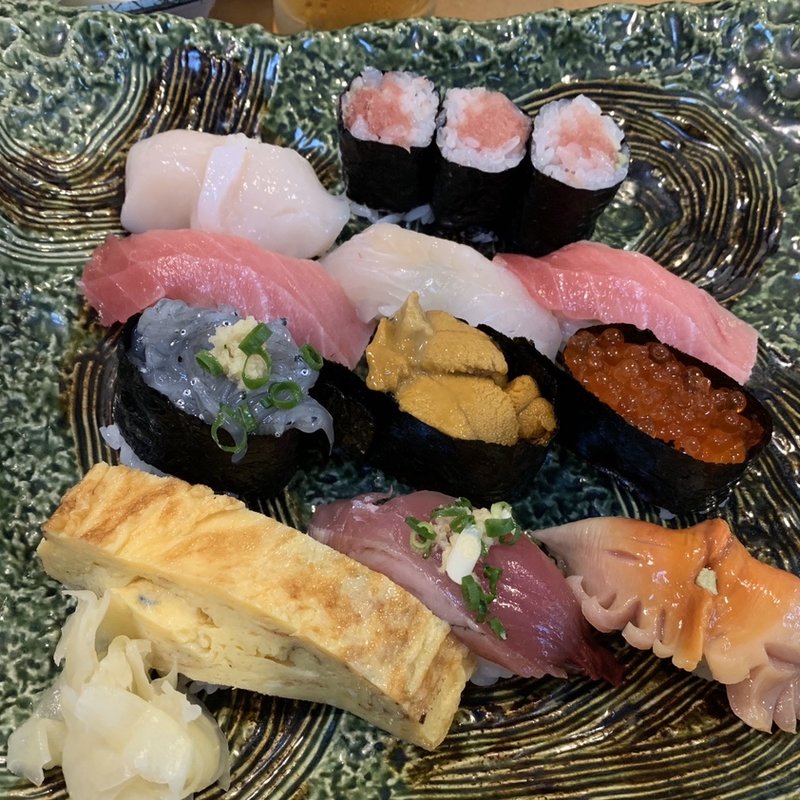 特上にぎり(北浜寿司観音崎店)