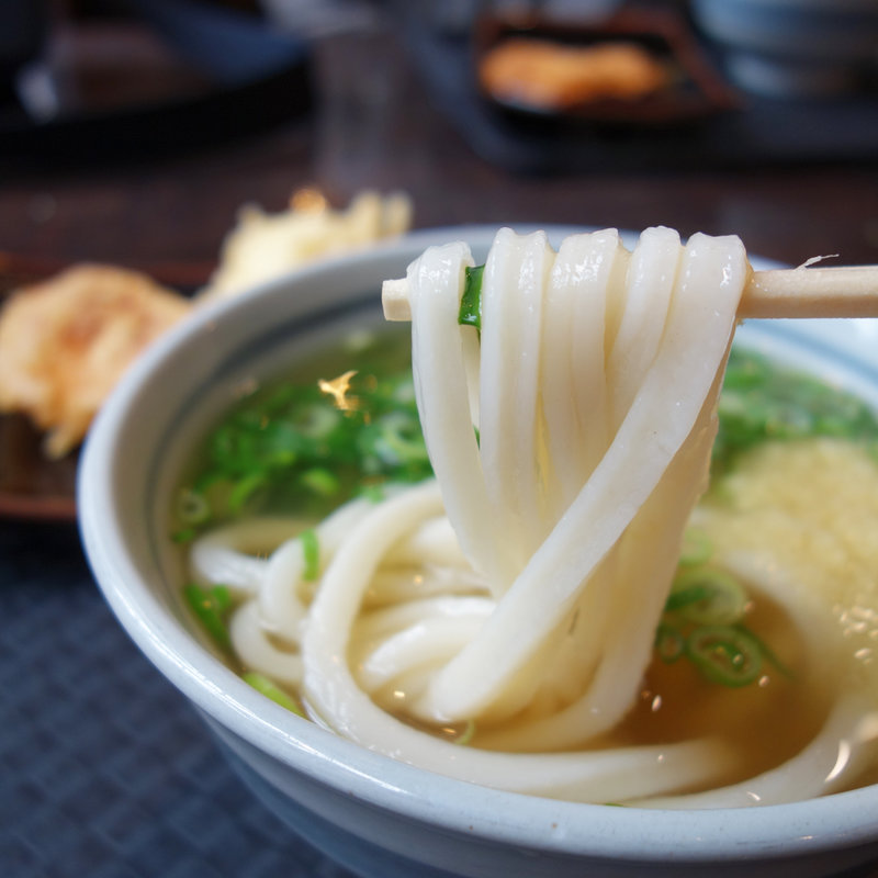 かけうどん(雷鞭)