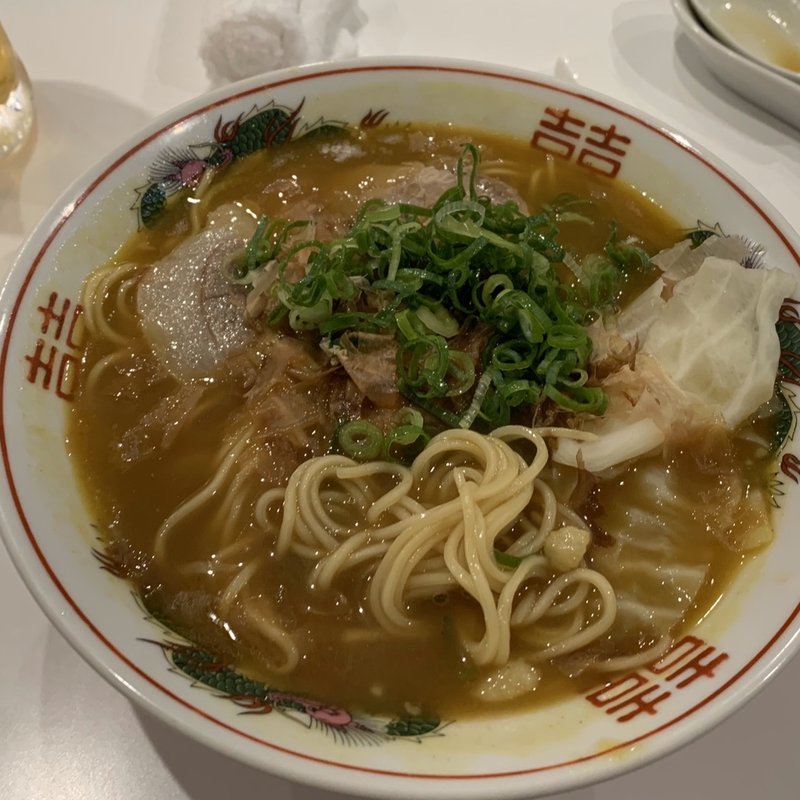 カレーラーメン(China bar 月天心 （ツキテンシン）)