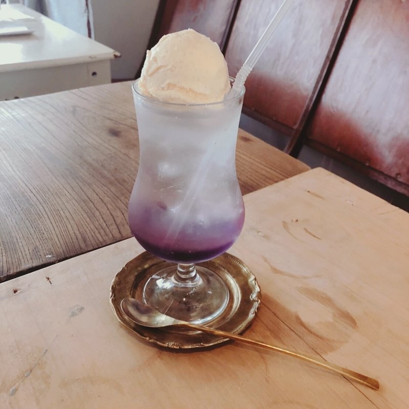 冬空クリームソーダ(ラトリエ ア マ ファソン (L'atelier à ma façon))