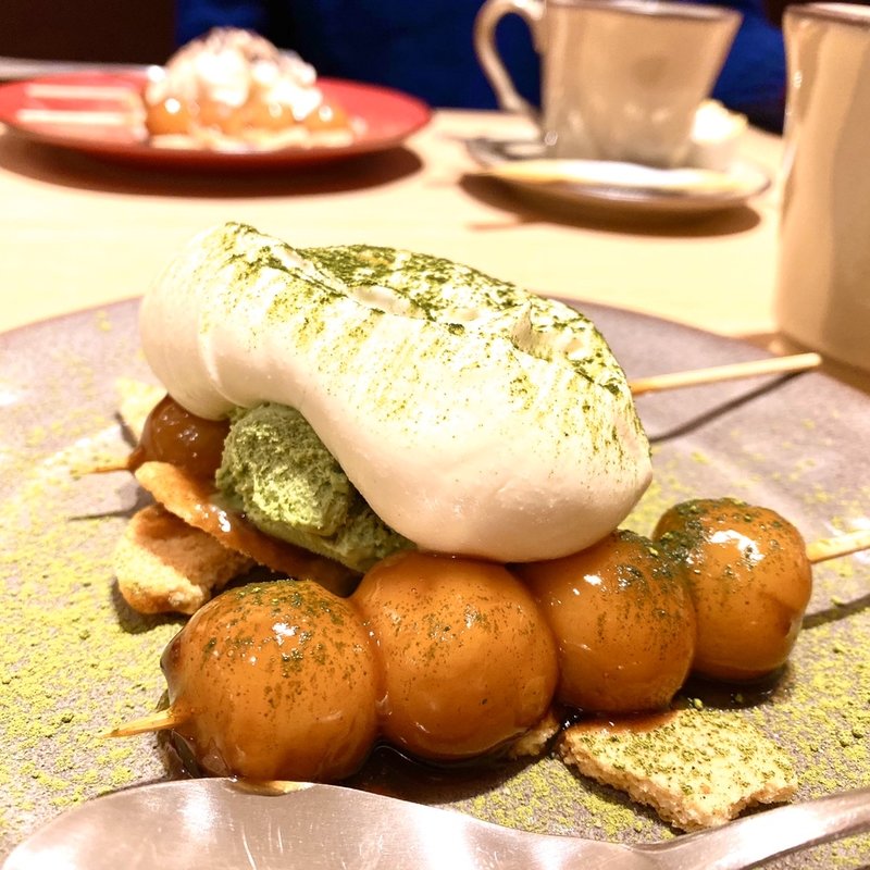 ティラミスだんご　抹茶アイス(LIBARE ティラミス専門店)