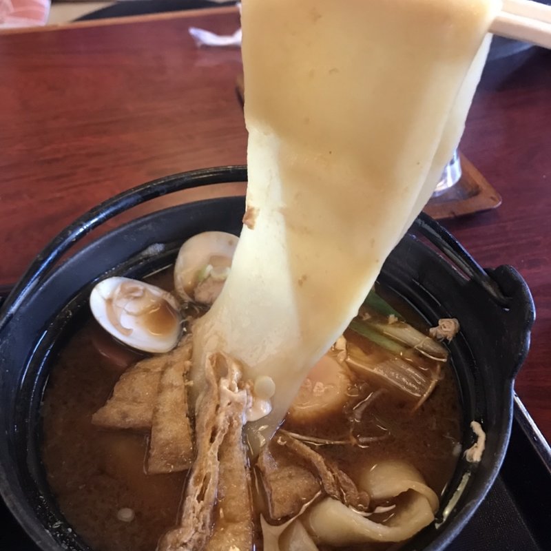 川幅みそ煮込みうどん(めん工房 久良一)