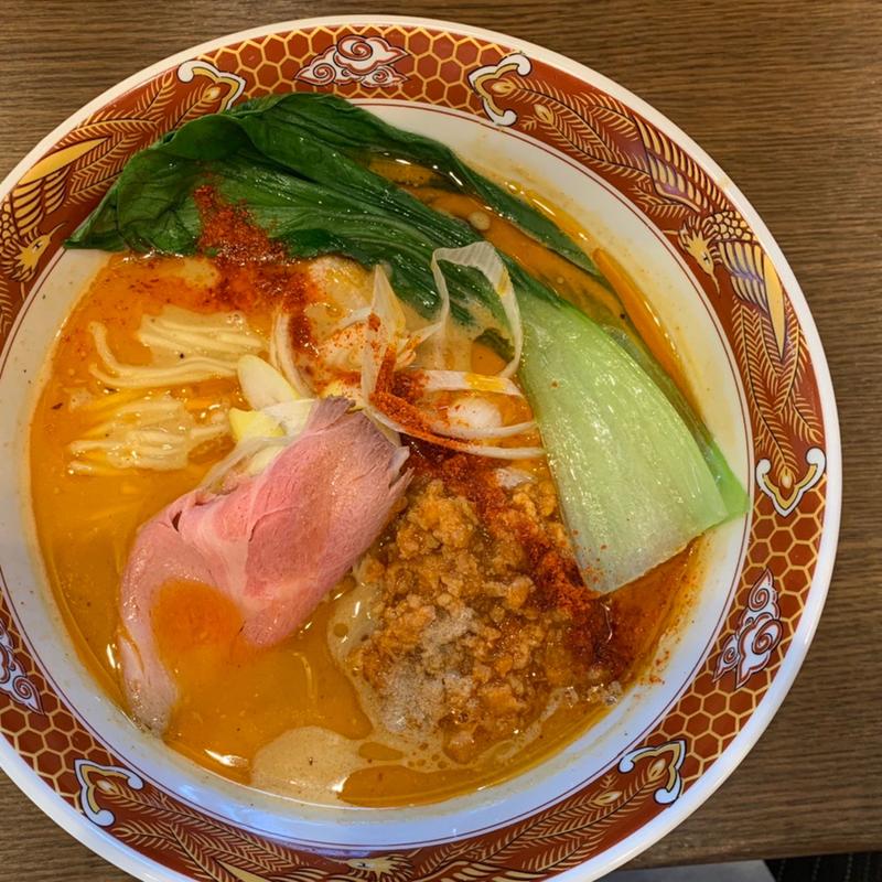 濃厚味噌担担麺(味噌担担麺 style林 天神橋筋七丁目店)