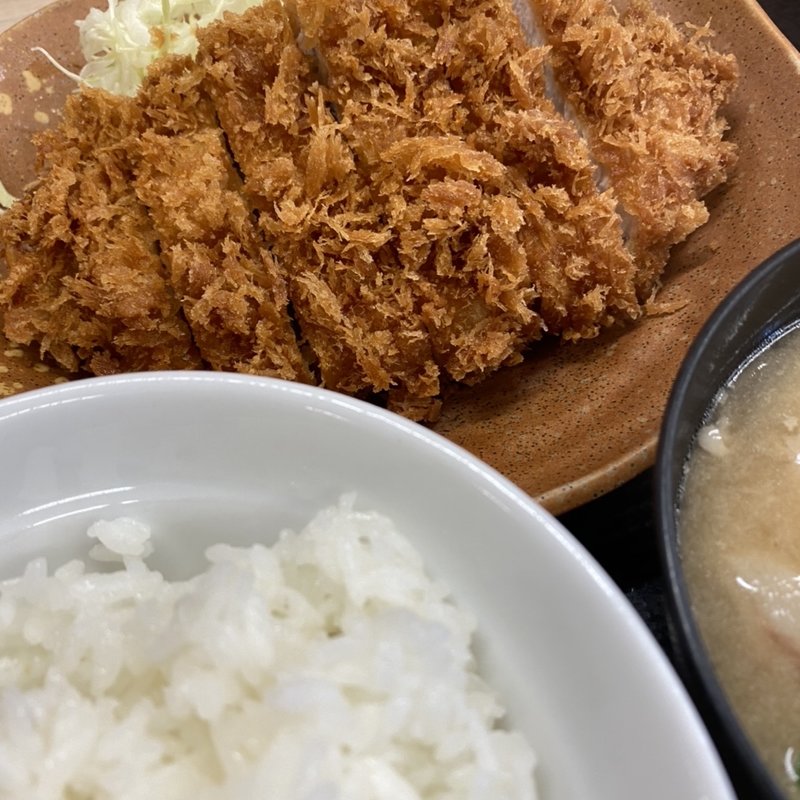 とんかつ定食(かつや 御徒町店 )