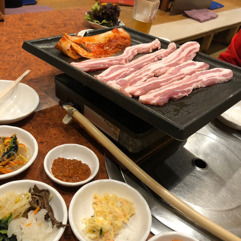 サムギョプサルコース食べ放題(釜山亭 博多本店)