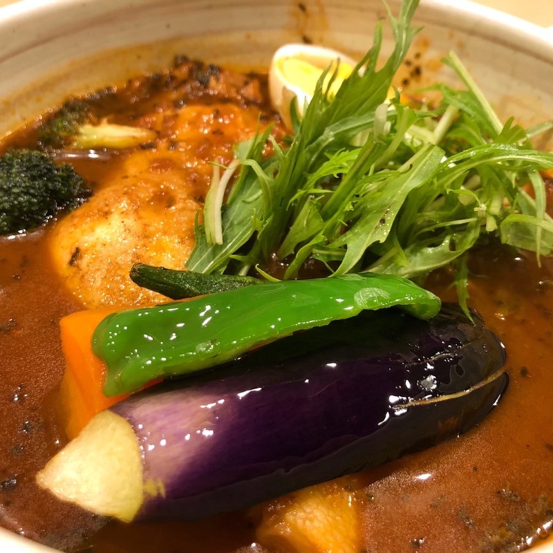 チキンベジタブルカリー(スープカリーNeco)