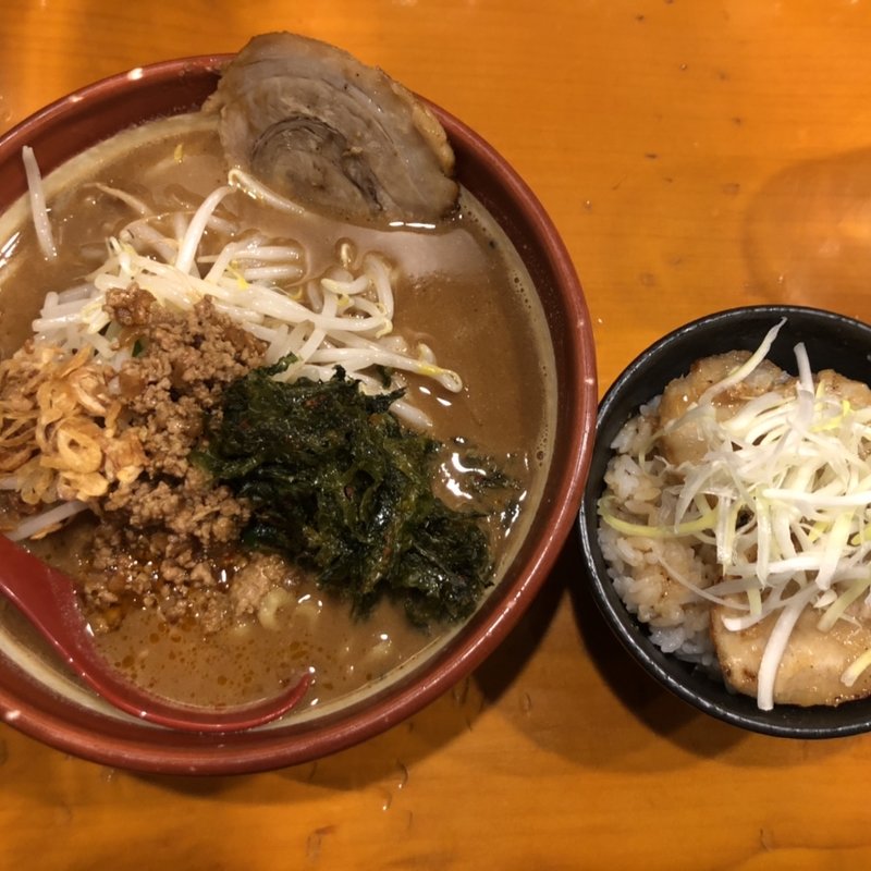 伊勢味噌ラーメン(麵場 田所商店 熊谷銀座店)
