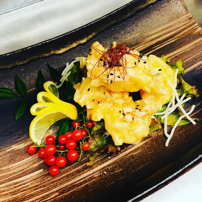 大海老の特製‼︎ マヨネーズ和え(中華居酒屋 AJITO)