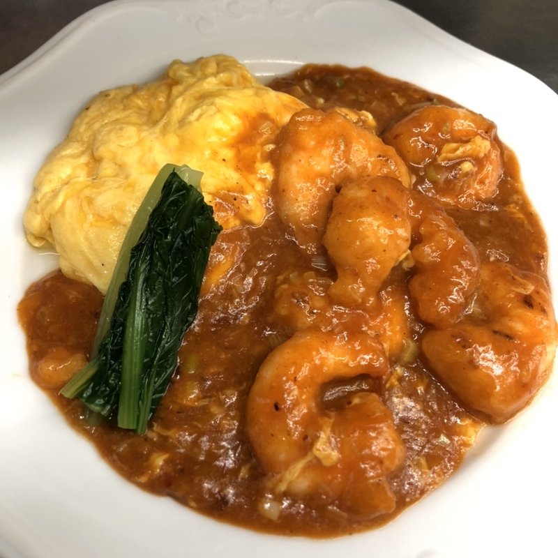 ぷり海老の特製‼︎ チリソース   (中華居酒屋 AJITO)