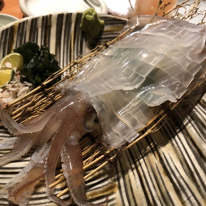 イカ刺し(博多 一刻堂)