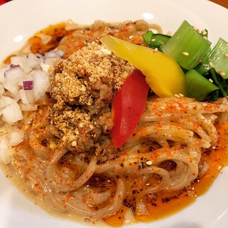 汁なし担々麺(ひよこプリン)