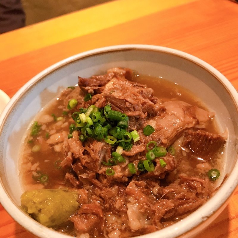 牛すじ煮(博多一口餃子 たけとら)