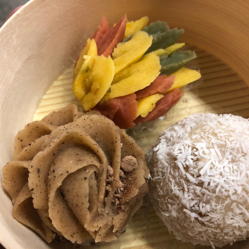 花紅葉・ココナッツとレモンピール・チャイとグランドカカオ(タケノとおはぎ （TAKENO TO OHAGI）)