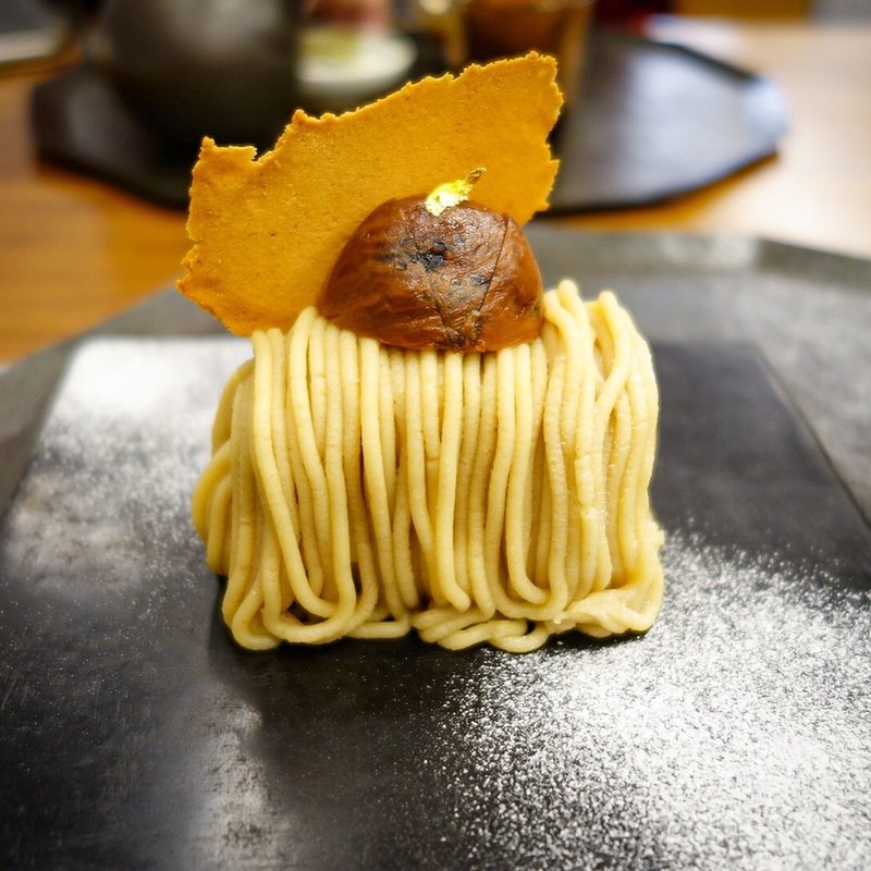 和栗モンブラン(銀座 風月堂 （凮月堂 ふうげつどう）)