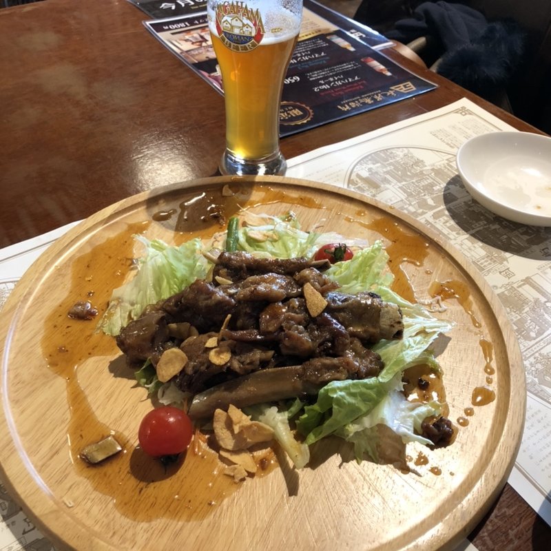 スペアリブの甘辛煮込み(長濱浪漫ビール （長浜浪漫ビール ナガハマロマンビール）)