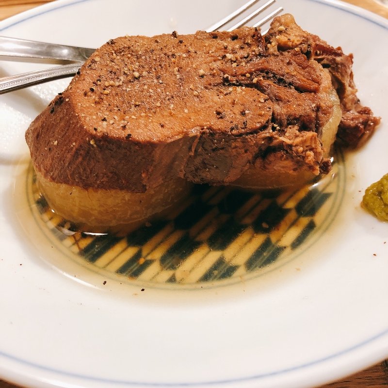 ゆでタン(あご出汁餃子ゆでタン さんじ)