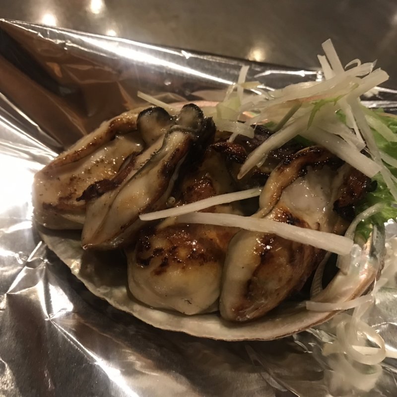 シーフード焼　牡蠣(やきやき三輪 大阪堀江店)