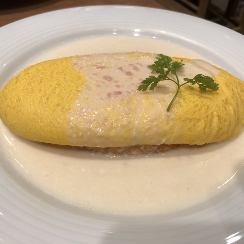 タラコクリームオムライス(デリッシュ・ウフ ラゾーナ川崎店)