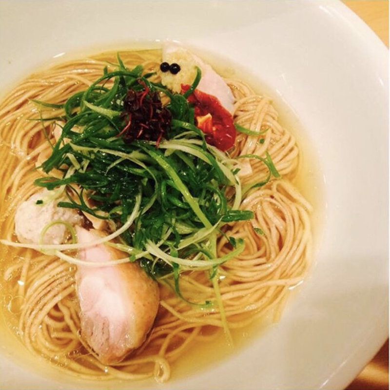 塩そば(饗 くろ㐂)