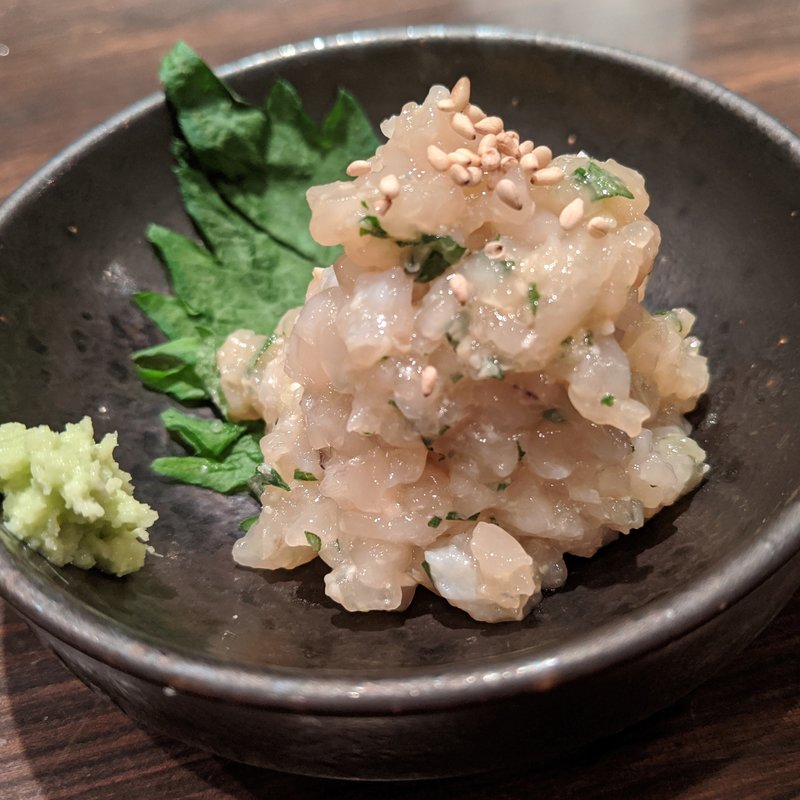 ホタテのなめろう(緒はな)