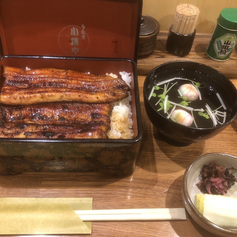 うな重、肝吸(小暮や （こぐれや）)