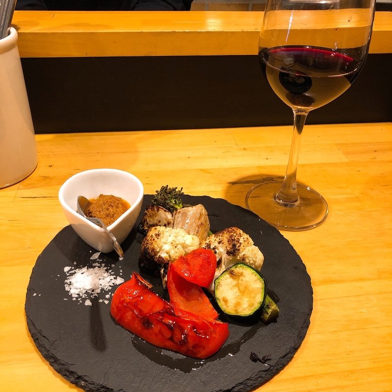 焼き野菜の盛り合わせハーフ(山バスクスペインバル/yamabasuku spanish bar)