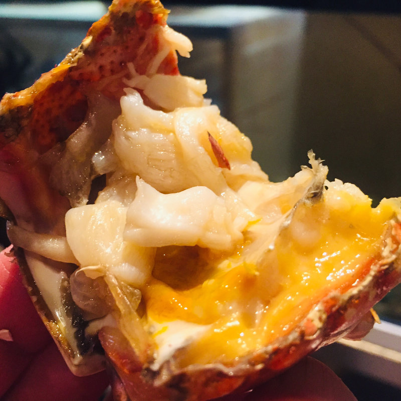 伊勢海老の炙り焼き サラダ仕立(膳処 海山)