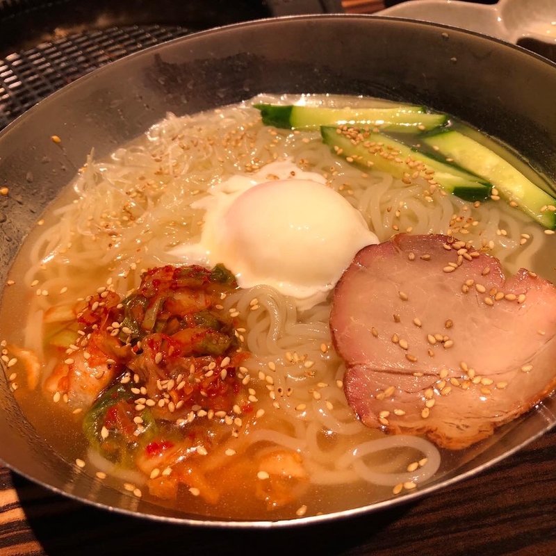 冷麺(蔵元 大名本店)