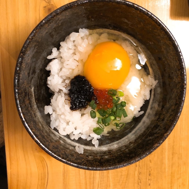 たまごかけごはん(波の)