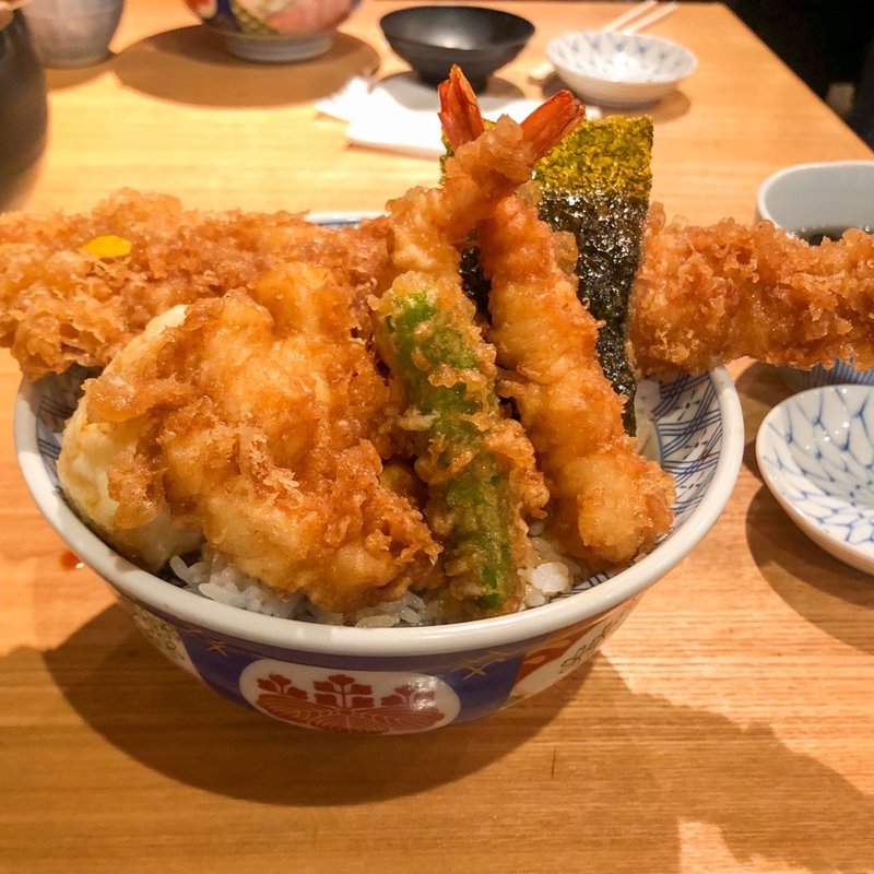 天丼 松(日本橋 天丼 金子半之助 神田小川町店)