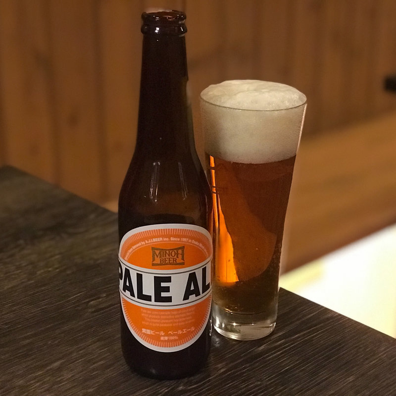 箕面ビール ペールエール(The Burgerlion-バーガリオン)