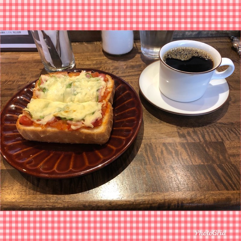 ピザトースト&コーヒー(SHIBACOFFEE)
