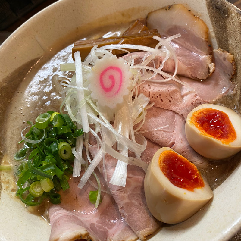 味玉チャーシューポタチキそば(麺でつながる縁 大阪縁乃助商店)