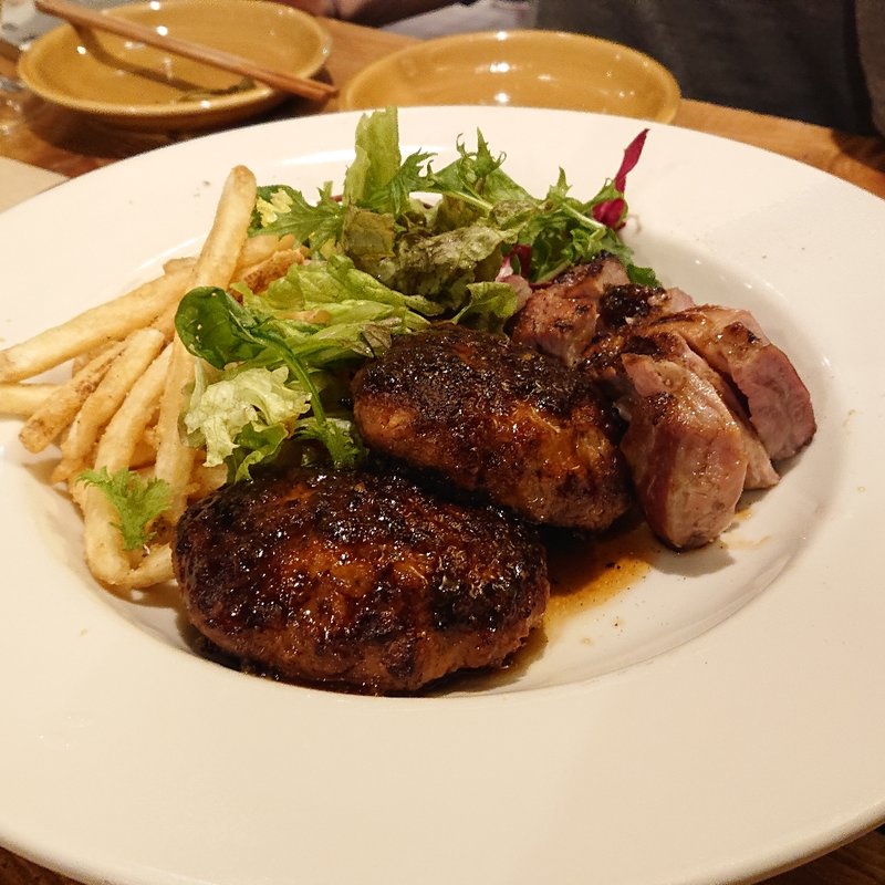 ハンバーグ(炭火焼バール Banquet （スミビヤキバール バンケット）)