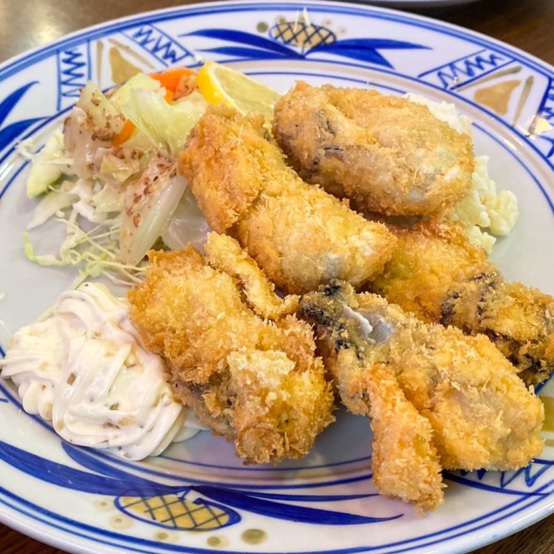 カキフライ 単品(お食事処一力)