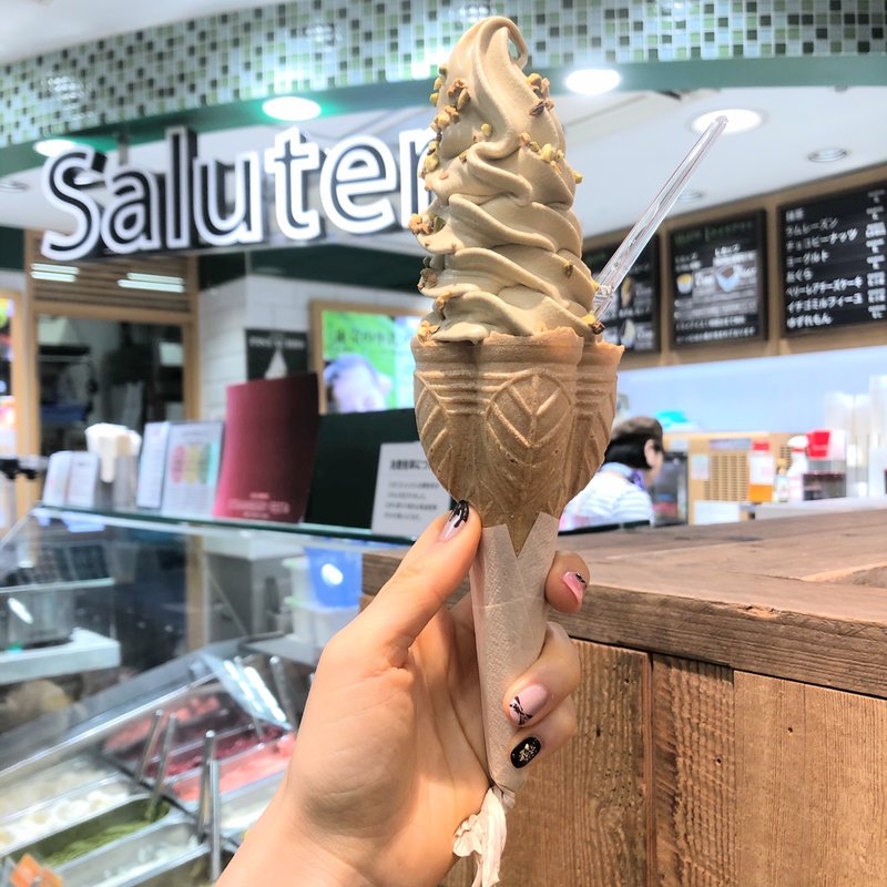 ピスタチオソフトジェラート(Saluteria(サルテリア) 西武池袋店)