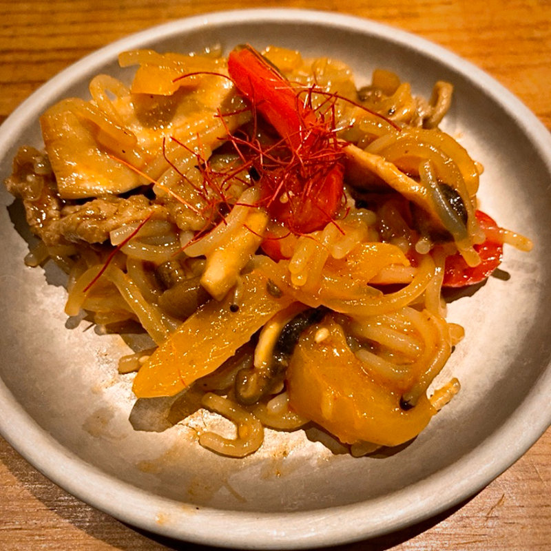 牛肉ときのこのチャプチェ(MAKE ONE TWO (メイクワンツー）)