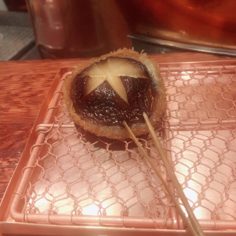 椎茸の肉詰め(あーぼん)