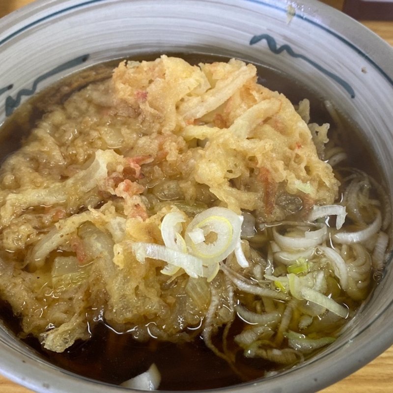 かき揚げそば(花丸そば)
