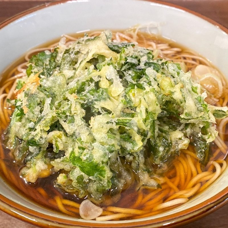 春菊天そば(船堀そば 文殊)