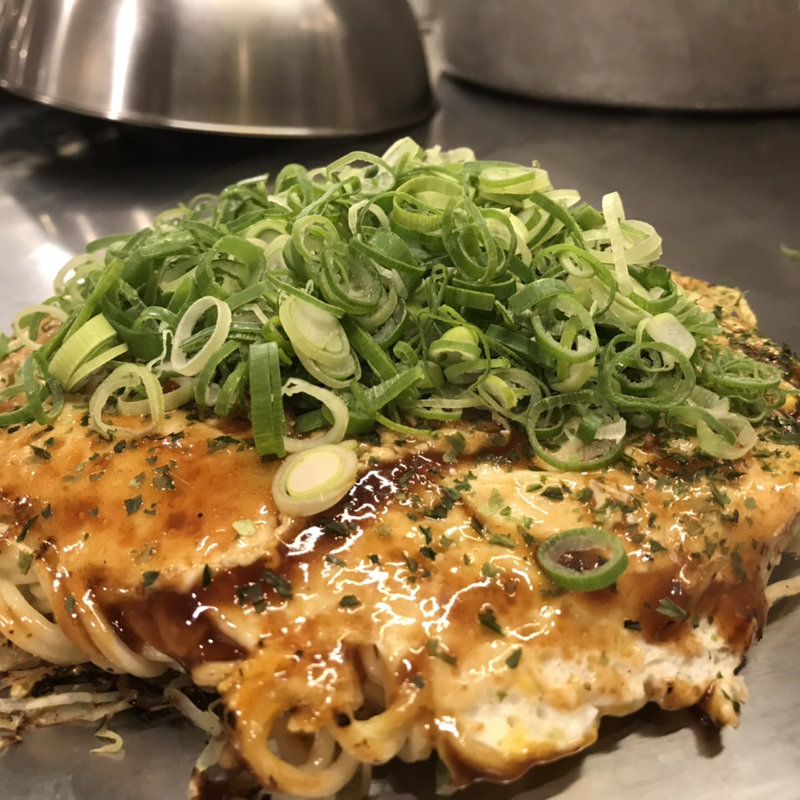 そば肉玉 ネギトッピング(八昌 流川店 （はっしょう）)