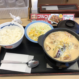 シュクメルリ鍋定食(松屋 坂戸店 )