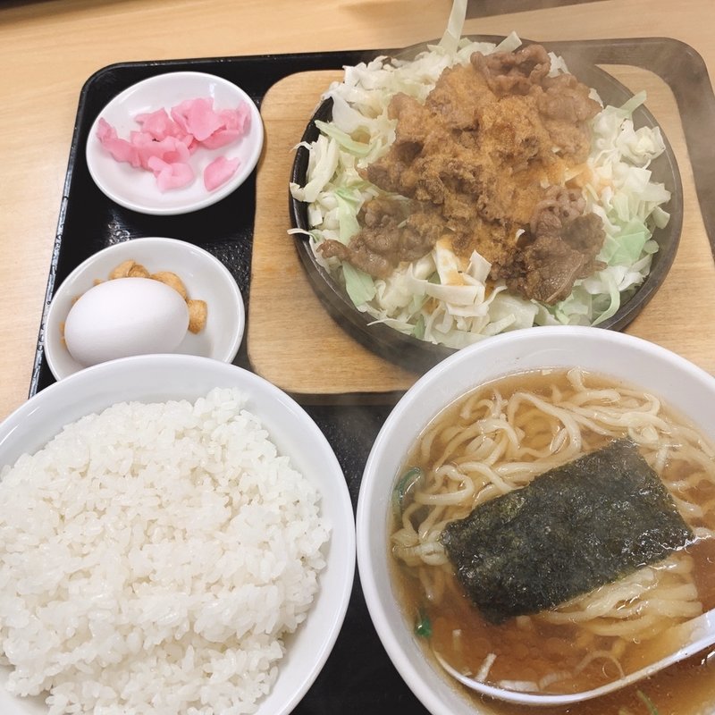 ビーフ鉄板麺(大盛軒)