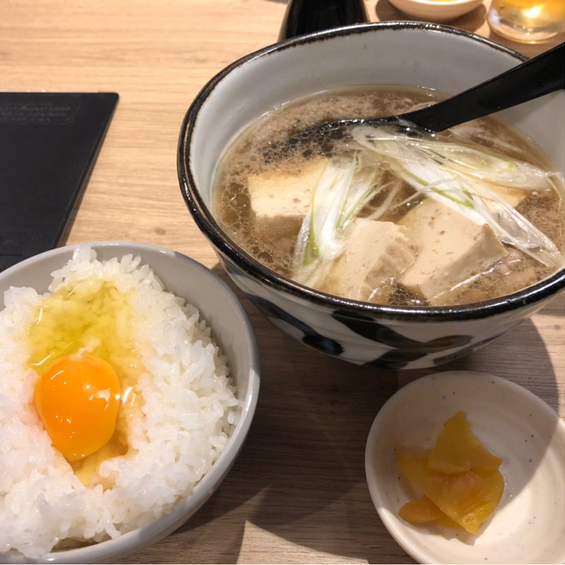 肉吸い定食(鉄板焼 博多 天神ホルモン　泉の広場)