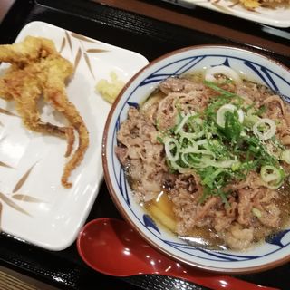 牛すき釜玉(丸亀製麺なんば)