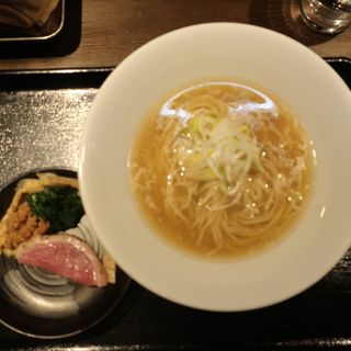 鴨出汁塩そば(鴨出汁中華蕎麦麺屋yoshiki)