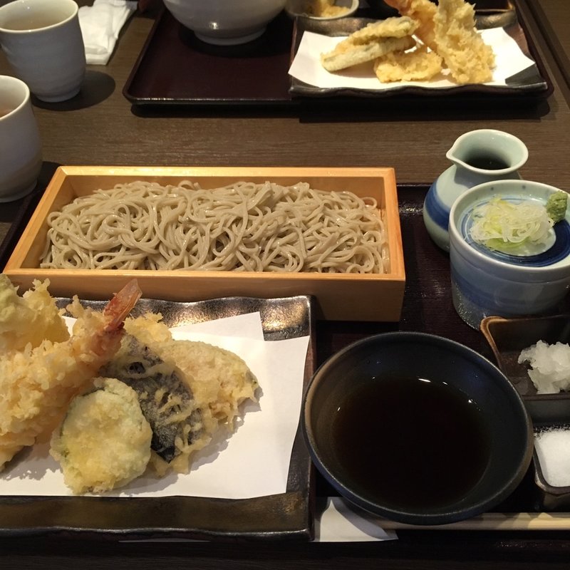 天ぷら蕎麦(手打ちそば 雲龍)