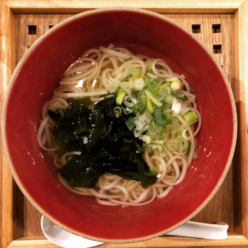 秋田名物 稲庭うどん(うみさと　食堂&酒場)